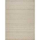 Livabliss Haruka In- & Outdoor 3D High & Low Pile Textured Beige Area Rug (200 x 275 cm)
