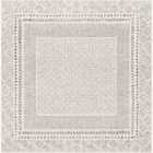 Livabliss Ambre Scandi Geometric Grey Area Rug (160 x 160 cm)