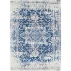 Livabliss Juliette Vintage Oriental Boho Navy Area Rug (120 x 170 cm)