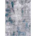 Livabliss Giulia Abstract Modern Marble Medium Grey Area Rug (160 x 220 cm)