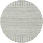 Livabliss Louna Scandi Modern Grey/Taupe Area Rug (160 x 160 cm)