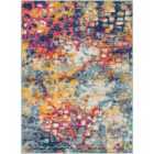 Livabliss Amaya Abstract Modern Marble Saffron Area Rug (160 x 215 cm)