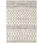 Livabliss Leonor Berber Geometric Light Grey Area Rug (200 x 275 cm)