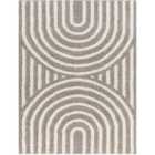 Livabliss Marava Shaggy Modern Plush Pile Charcoal Area Rug (200 x 275 cm)