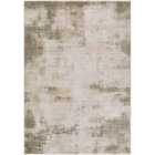 Myrtle Avenue IV Galey Alix x Livabliss Abstract Modern Marble Brown/Cream Area Rug (140 x 200 cm)