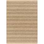 Livabliss Betsy In- & Outdoor Cottage Jute-Look Brown Striped Area Rug (160 x 213 cm)