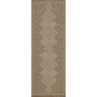 Livabliss Oranos Cottage Tan Machine Washable Jute Runner Rug (79 x 220 cm)