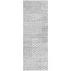 Architect III Galey Alix x Livabliss Modern Scandi High Pile Ivory/Black Runner Rug (80 x 220 cm)