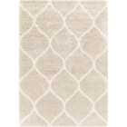Livabliss Judy Shaggy Cottage Plush Pile Beige Area Rug (160 x 220 cm)