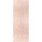 Livabliss Saanjh Shaggy Global Plush Pile Blush Runner Rug (80 x 220 cm)