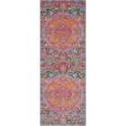 Livabliss Neerja Vintage Oriental Boho Garnet Runner Rug (80 x 220 cm)