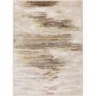 Livabliss Hila Abstract Modern Marble Dark Brown/Off-White Area Rug (160 x 213 cm)