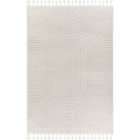 Livabliss Matilda Scandi Modern High Pile Ivory Area Rug (120 x 170 cm)