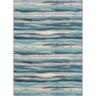 Livabliss Houda Scandi Modern Aqua Area Rug (160 x 220 cm)