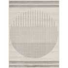 Livabliss Enso Scandi Geometric Ivory Area Rug (160 x 215 cm)