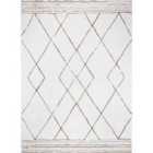 Livabliss Hannah Berber Modern High Pile Brown Area Rug (200 x 275 cm)