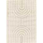 Livabliss Christina Shaggy Modern Plush Pile Beige Area Rug (130 x 170 cm)