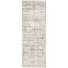 Cascade Our Pnw Home x LivablissScandi High Pile Ivory/Brown Runner Rug (80 x 220 cm)