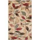 Livabliss Damali Scandi Modern Dark Red Area Rug (60 x 100 cm)