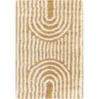 Livabliss Christina Shaggy Modern Plush Pile Camel Area Rug (160 x 220 cm)