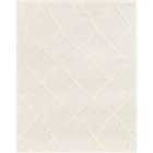 Livabliss Sumaya Shaggy Modern Plush Pile Cream Area Rug (200 x 275 cm)