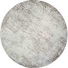 Livabliss Alix Abstract Modern Marble Medium Grey Area Rug (200 x 200 cm)