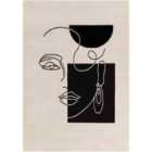 Livabliss Francesca Scandi Modern Beige Area Rug (150 x 213 cm)