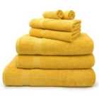 Velosso Premium Egyptian Cotton Towels 550Gsm - Hand Towel Mustard
