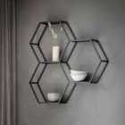 Crossland Grove Kensal Metal Wall Storage Unit