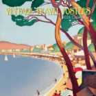 Square Wall Calendar 2026 Vintage Travel Posters