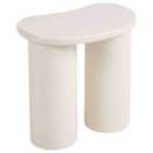 Beliani Side Table INGLIS White