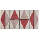 Beliani Rug PURNIA Multicolour 80x150 cm Cotton