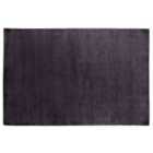 Beliani Rug GESI II Dark Grey 140x200 cm Viscose