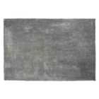 Beliani Shaggy Rug EVREN Light Grey 140x200 cm