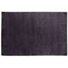 Beliani Rug GESI II Dark Grey 160x230 cm Viscose