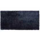 Beliani Shaggy Rug EVREN Dark Blue 80x150 cm