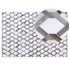 Beliani Rug AYDIN Grey 140x200 cm Leather