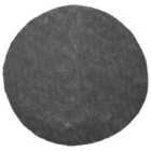 Beliani Shaggy Rug DEMRE Dark Grey ? 140 cm