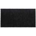 Beliani Shaggy Rug DEMRE Black 80x150 cm