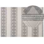 Beliani Rug BOZOVA Light Beige 160x230 cm Wool