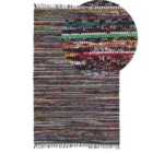 Beliani Rug DANCA Black 140x200 cm