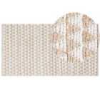 Beliani Rug TUNCELI Beige 80x150 cm Cotton