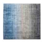 Beliani Rug ERCIS Blue 200x200 cm Viscose