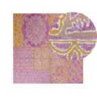 Beliani Rug AVANOS Pink 200x200 cm Wool