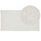 Beliani Rug ERZIN Off-White 80x150 cm Wool