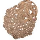 Beliani Rug BUCAK Beige ? 120 cm Jute