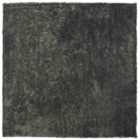 Beliani Shaggy Rug EVREN Dark Grey 200x200 cm