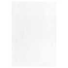 Beliani Shaggy Rug DEMRE White 140x200 cm