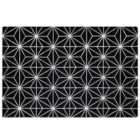 Beliani Rug SIBEL Black 160x230 cm Viscose