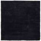 Beliani Shaggy Rug DEMRE Black 200x200 cm